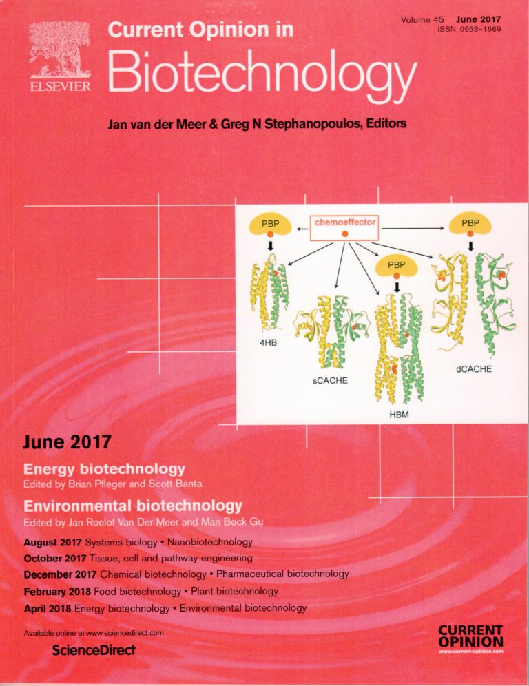 June 2017 Cover page of Current Opinion in Biotechnology Krell